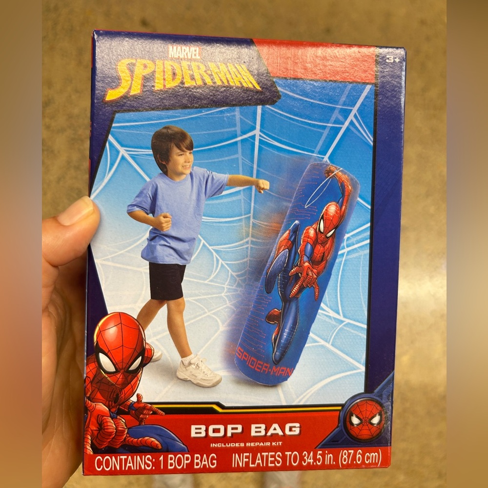 NWT Marvel Spider-Man Bop Bag